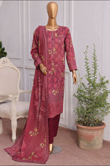 Magic By HZ Unstitched 3 Piece Airjet Digital Printed Lawn Suit-MPC-595