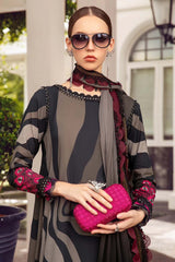 M Prints by Maria.B Unstitched 3 Piece Fall Edition-MPT-1906-B