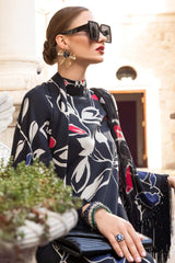 M Print by Maria B Unstitched 3 Piece Winter Suit-MPT-2009-B