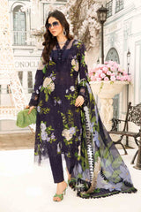 M.Prints By Maria B Unstitched 3 Piece Eid Edit Summer Suit-MPT-02-B