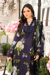 M.Prints By Maria B Unstitched 3 Piece Eid Edit Summer Suit-MPT-02-B