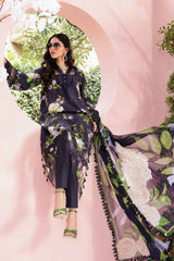 M.Prints By Maria B Unstitched 3 Piece Eid Edit Summer Suit-MPT-02-B