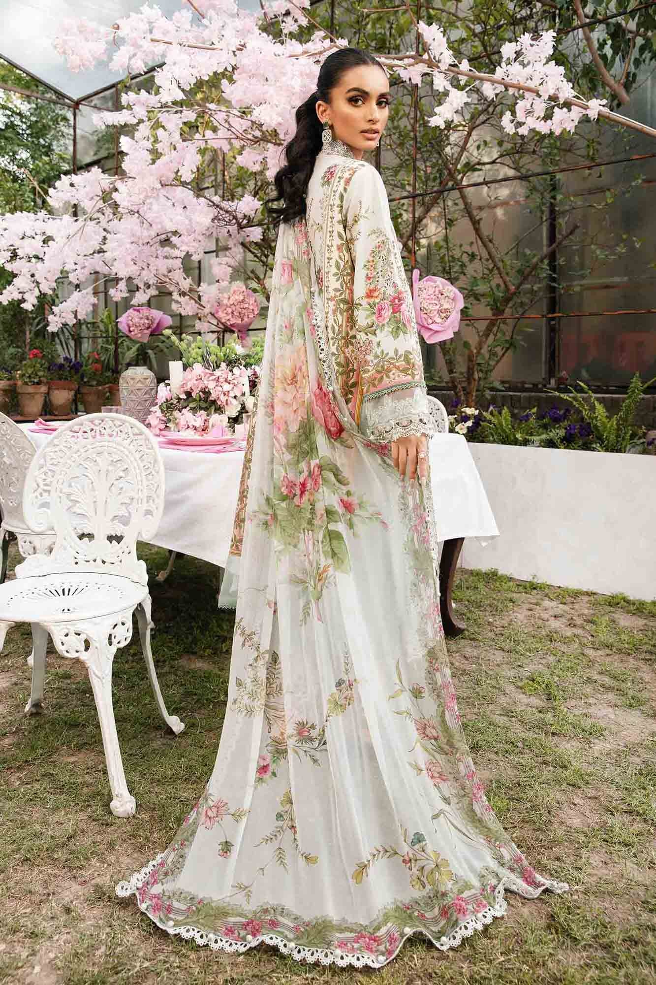 M.Prints By Maria B Unstitched 3 Piece Eid Edit Summer Collection'2025-MPT-05-B