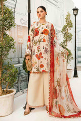 M.Prints By Maria B Unstitched 3 Piece Eid Edit Summer Suit-MPT-07-A