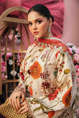 M.Prints By Maria B Unstitched 3 Piece Eid Edit Summer Suit-MPT-07-A