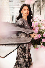 M.Prints By Maria B Unstitched 3 Piece Eid Edit Summer Suit-MPT-08-B