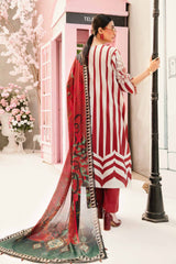 M.Prints By Maria B Unstitched 3 Piece Eid Edit Summer Suit-MPT-09-A