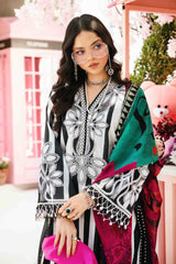 M.Prints By Maria B Unstitched 3 Piece Eid Edit Summer Suit-MPT-09-B
