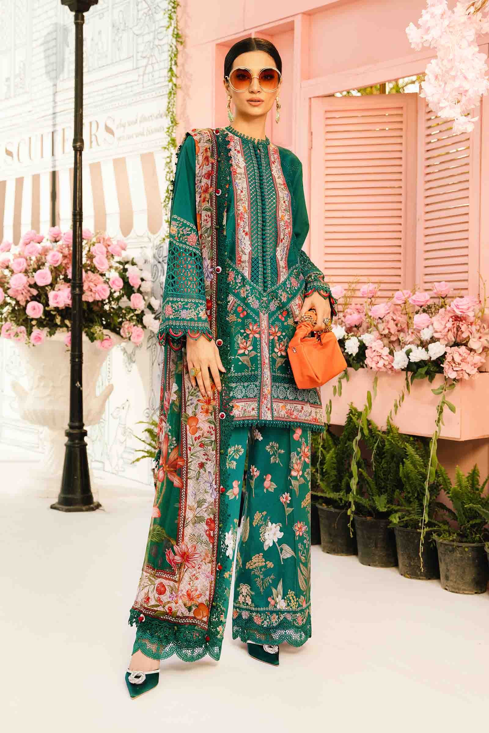 M.Prints By Maria B Unstitched 3 Piece Eid Edit Summer Collection'2025-MPT-10-A