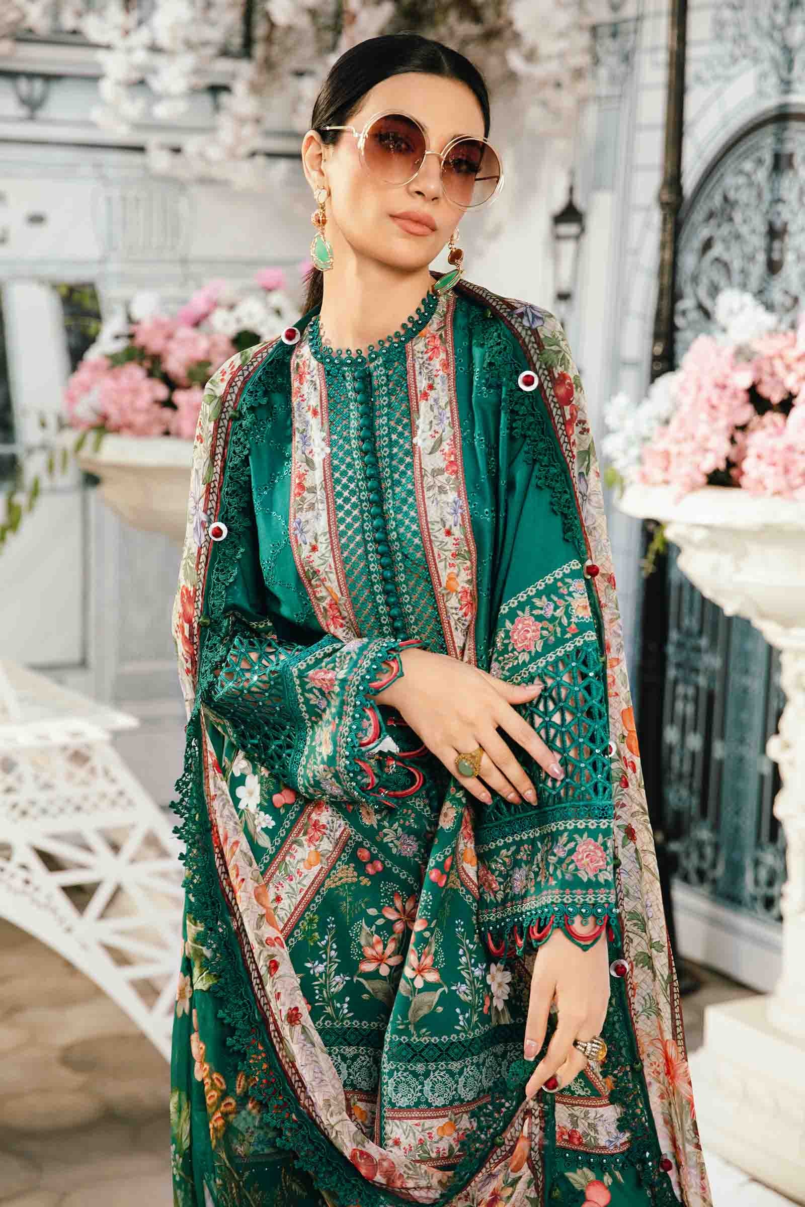M.Prints By Maria B Unstitched 3 Piece Eid Edit Summer Collection'2025-MPT-10-A