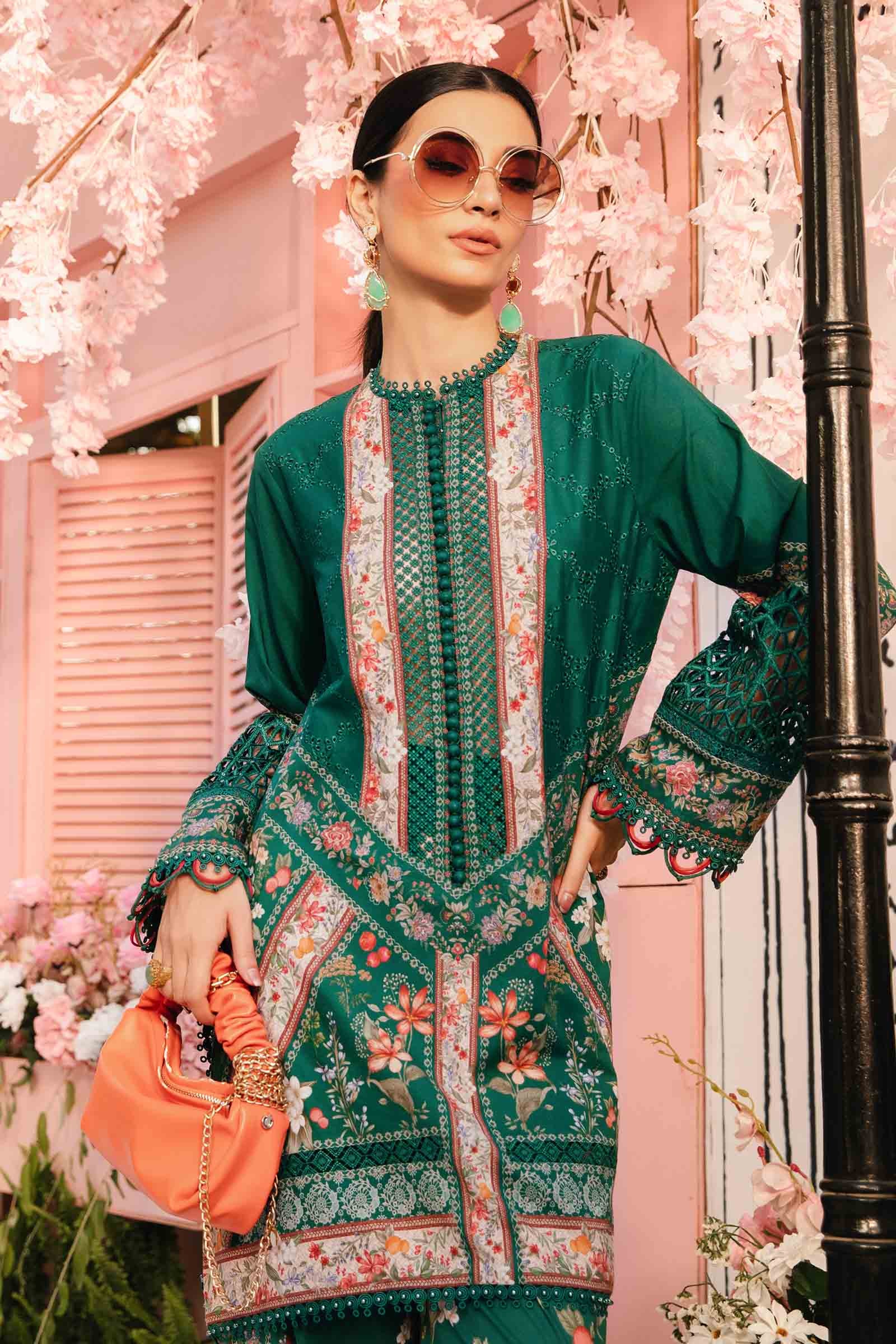 M.Prints By Maria B Unstitched 3 Piece Eid Edit Summer Collection'2025-MPT-10-A