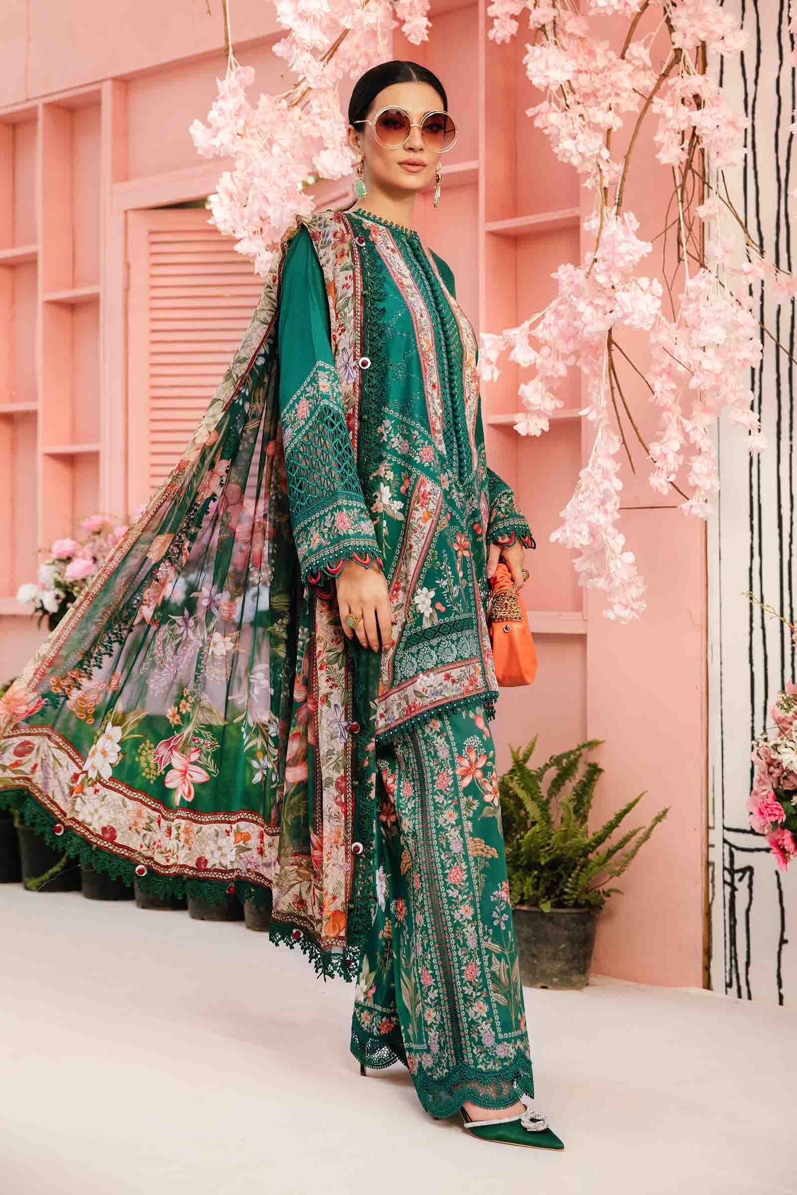 M.Prints By Maria B Unstitched 3 Piece Eid Edit Summer Collection'2025-MPT-10-A