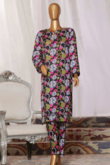 HZ Unstitched 2 Piece Co Ords Mid Summer Printed Lawn Suit-MSC-1056