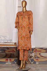 HZ Unstitched 2 Piece Co Ords Mid Summer Printed Lawn Suit-MSC-1059