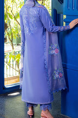 Orient Express By Mushq Unstitched 3 Piece Luxury Emb Lawn Suit-MSF-03-Charme