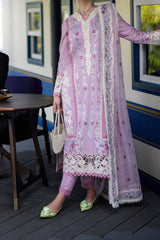 Orient Express By Mushq Unstitched 3 Piece Luxury Emb Lawn Suit-MSF-06-Raffine