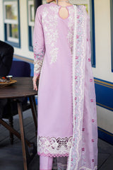 Orient Express By Mushq Unstitched 3 Piece Luxury Emb Lawn Suit-MSF-06-Raffine