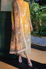 Orient Express By Mushq Unstitched 3 Piece Luxury Emb Lawn Suit-MSF-07-Delice