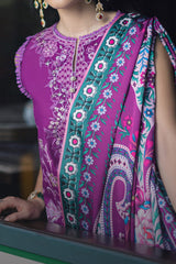 Orient Express By Mushq Unstitched 3 Piece Luxury Emb Lawn Suit-MSF-09-Orientella