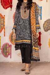 Monsoon Chunri By Al Zohaib Unstitched 3 Piece Digital Printed Lawn Suit-MSH-03