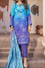 Monsoon Chunri By Al Zohaib Unstitched 3 Piece Digital Printed Lawn Suit-MSH-11