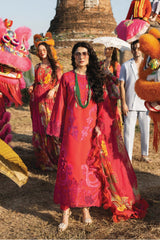 Lawana by Mushq Unstitched 3 Piece Luxury Lawn Suit MSL-23-10
