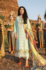 Lawana by Mushq Unstitched 3 Piece Luxury Lawn Suit MSL-23-11