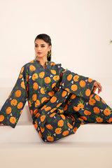 Fleur Co Ords By Sheenora Stitched 2 Piece Lawn Silk Collection'2024-Citrus Charm