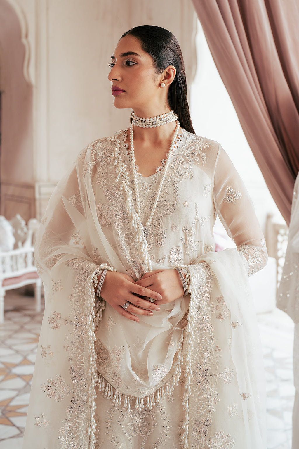 Silsila By Meeral Unstitched 3 Piece Formals Collection'2025-Zahria