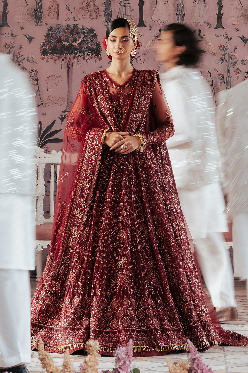 Silsila By Meeral Unstitched 3 Piece Formals Collection'2025-Elaila