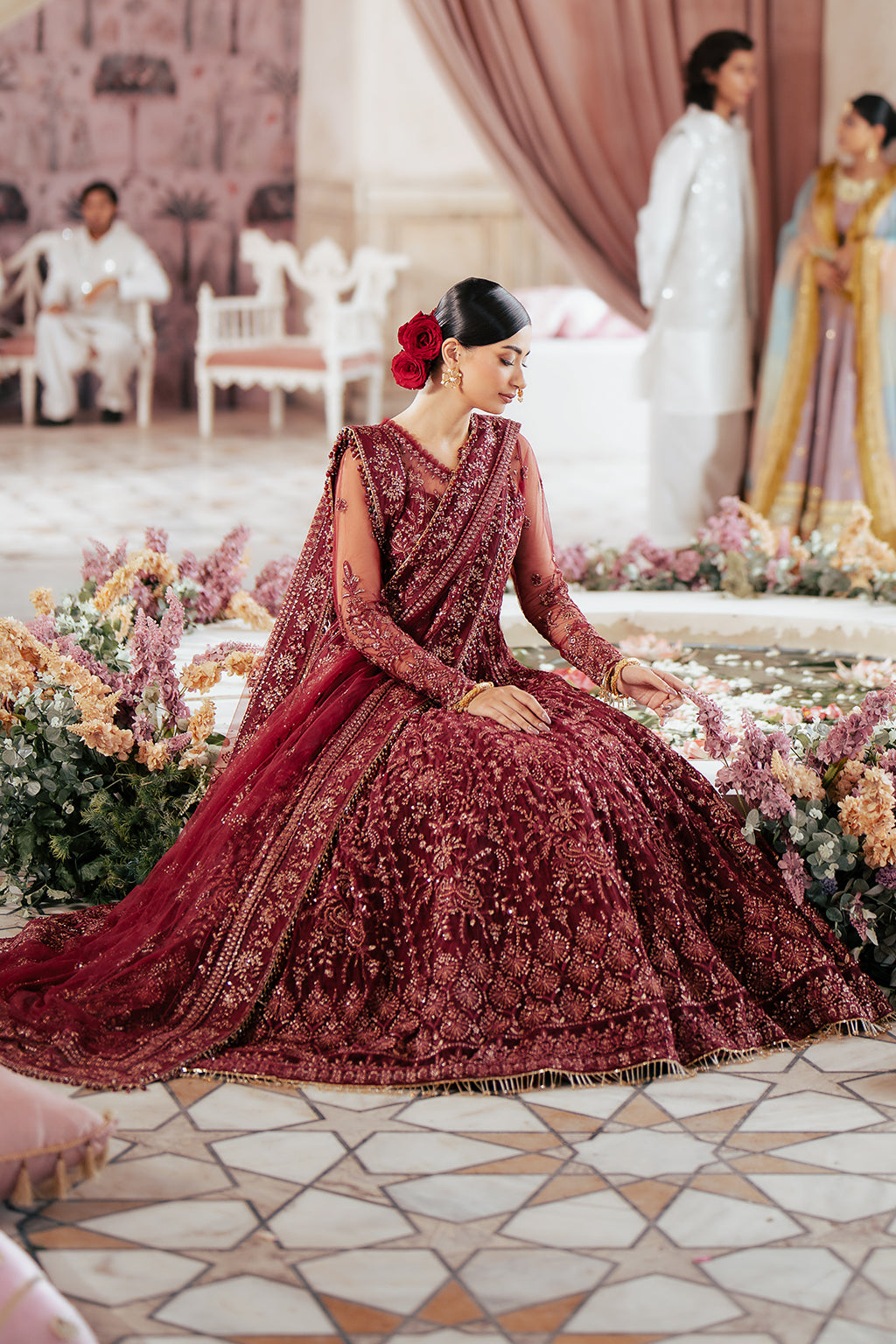 Silsila By Meeral Unstitched 3 Piece Formals Collection'2025-Elaila