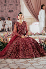 Silsila By Meeral Unstitched 3 Piece Formals Collection'2025-Elaila