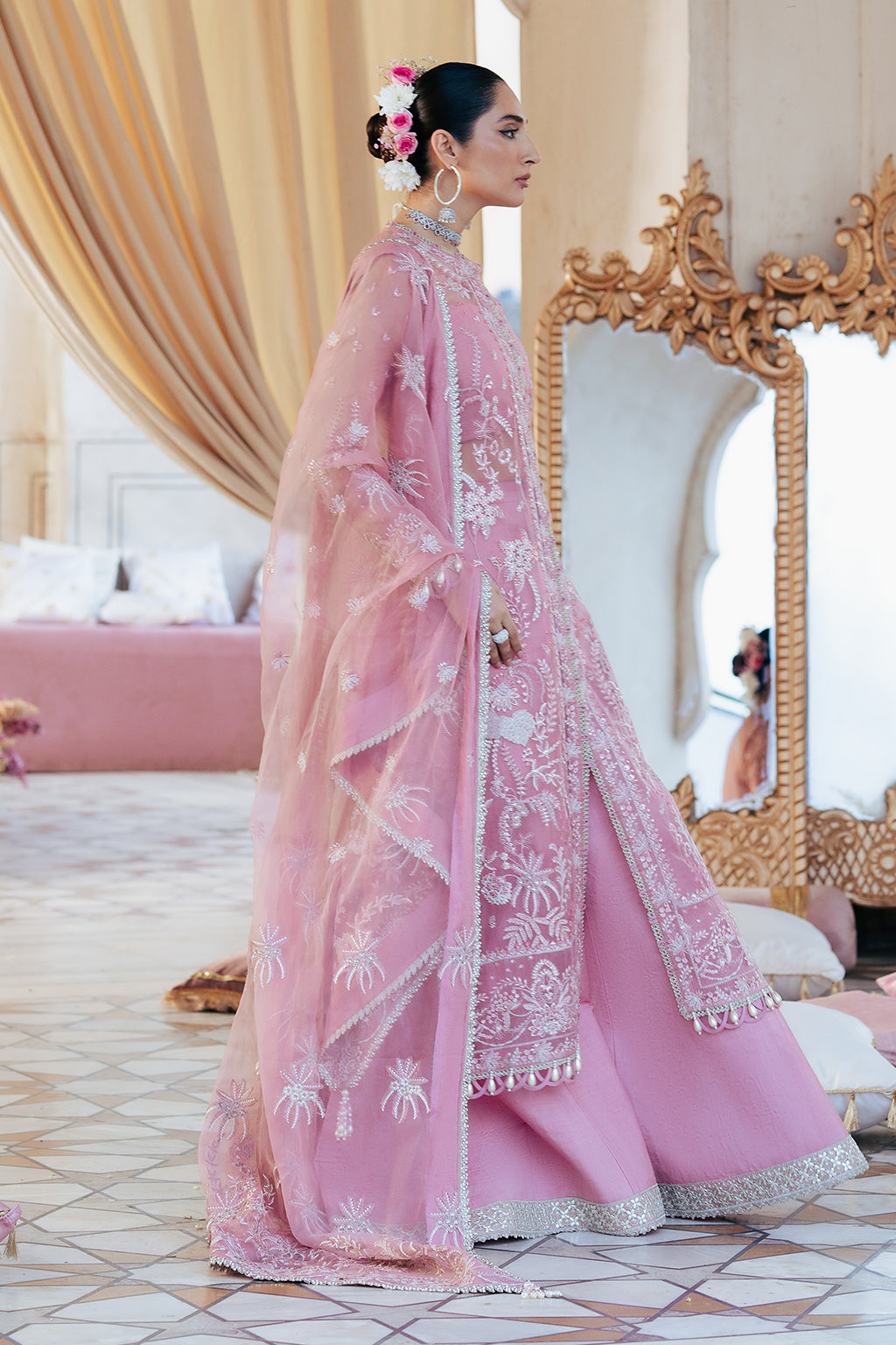 Silsila By Meeral Unstitched 3 Piece Formals Collection'2025-Leya