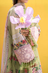 Cocktail By Sardinia Unstitched 3 Piece Summer Collection-BASIL