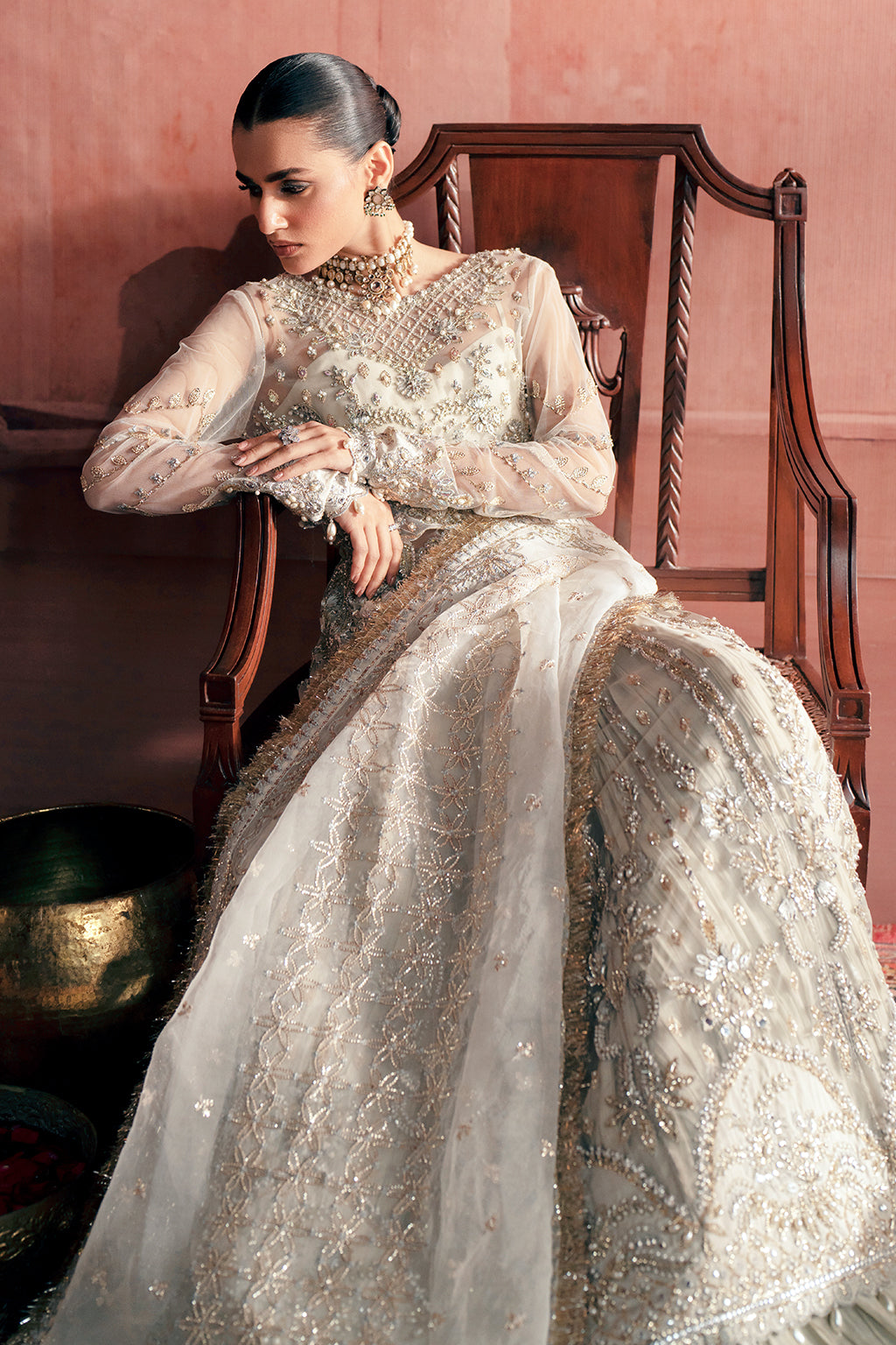 Zarposh Unstitched 3 Piece Formals Collection-Chandni