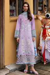Manaram By Mushq Unstitched 3 Piece Luxury Lawn Suit-MUN-02-Glowing Pulse