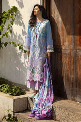 Manaram By Mushq Unstitched 3 Piece Luxury Lawn Suit-MUN-03-Whispering Melody