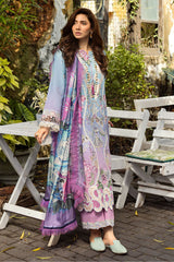 Manaram By Mushq Unstitched 3 Piece Luxury Lawn Suit-MUN-03-Whispering Melody