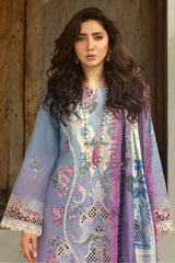 Manaram By Mushq Unstitched 3 Piece Luxury Lawn Suit-MUN-03-Whispering Melody