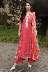 Manaram By Mushq Unstitched 3 Piece Luxury Lawn Suit-MUN-06-Eternal Radiance