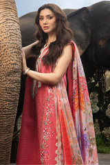 Manaram By Mushq Unstitched 3 Piece Luxury Lawn Suit-MUN-06-Eternal Radiance