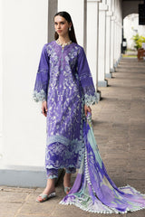Manaram By Mushq Unstitched 3 Piece Luxury Lawn Suit-MUN-08-Luminous Essence