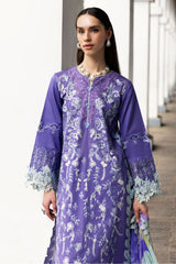 Manaram By Mushq Unstitched 3 Piece Luxury Lawn Suit-MUN-08-Luminous Essence