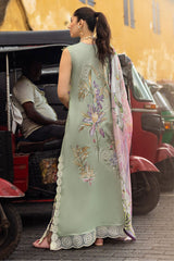 Manaram By Mushq Unstitched 3 Piece Luxury Lawn Suit-MUN-10-Beaming Drift