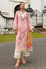 Manaram By Mushq Unstitched 3 Piece Luxury Lawn Suit-MUN-12-Twinkling Tempos