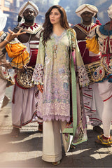 Manaram By Mushq Unstitched 3 Piece Luxury Lawn Suit-MUN-13-Glittering Grace