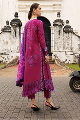Manaram By Mushq Unstitched 3 Piece Luxury Lawn Suit-MUN-14-Dreamy Whirl