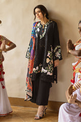 Manaram By Mushq Unstitched 3 Piece Luxury Lawn Suit-MUN-16-Dazzling Glimmer