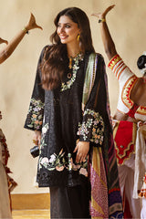 Manaram By Mushq Unstitched 3 Piece Luxury Lawn Suit-MUN-16-Dazzling Glimmer