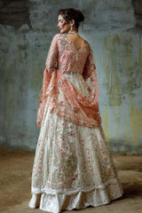 Stardust By Mushq Unstitched 3 Piece Wedding Suit-MWD-01-Galaxy Gown